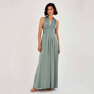 Multi-way infinity dress from Monsoon (UK) in mint/pale green, US size 6-8